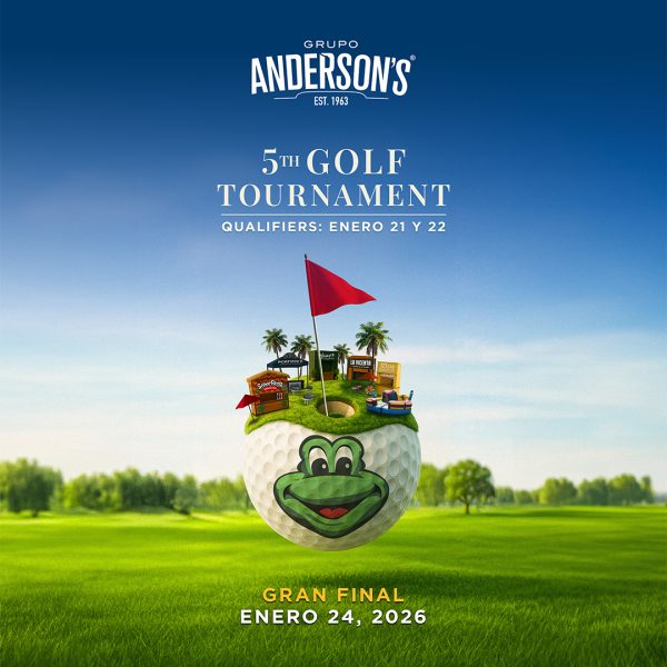 Grupo Anderson's 5th Golf Tournament <br>  Inscripción por Equipo <br> <span style="color: #7F8E40!important;">Venta General</span>